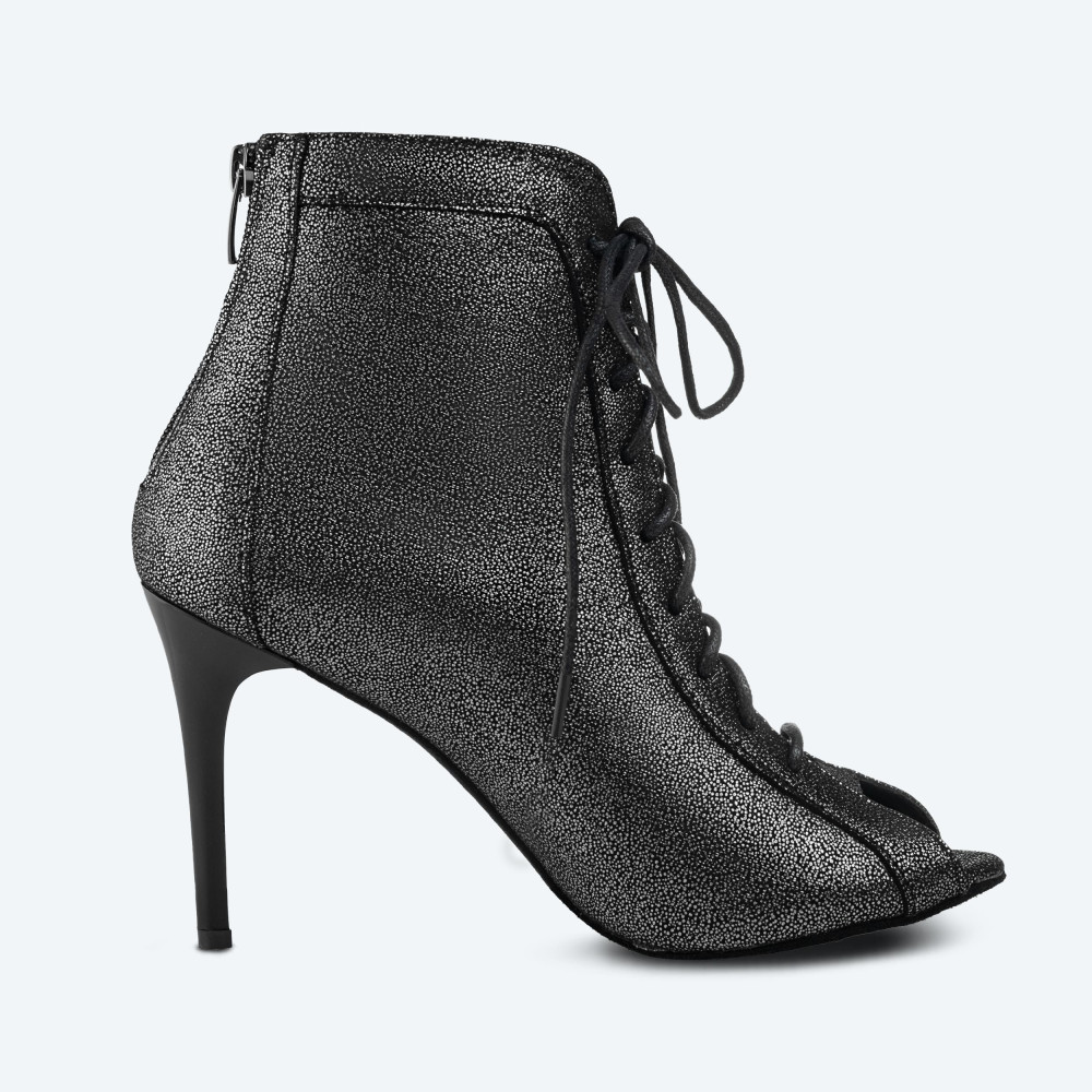 New York – kožené High Heel boty (9 cm) - 5